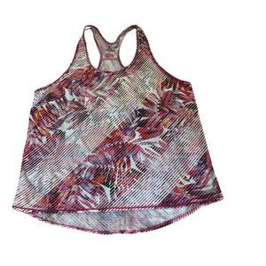 Prana Breezie Cosmo Pink Paradise Floral Sleeveless Tank Top